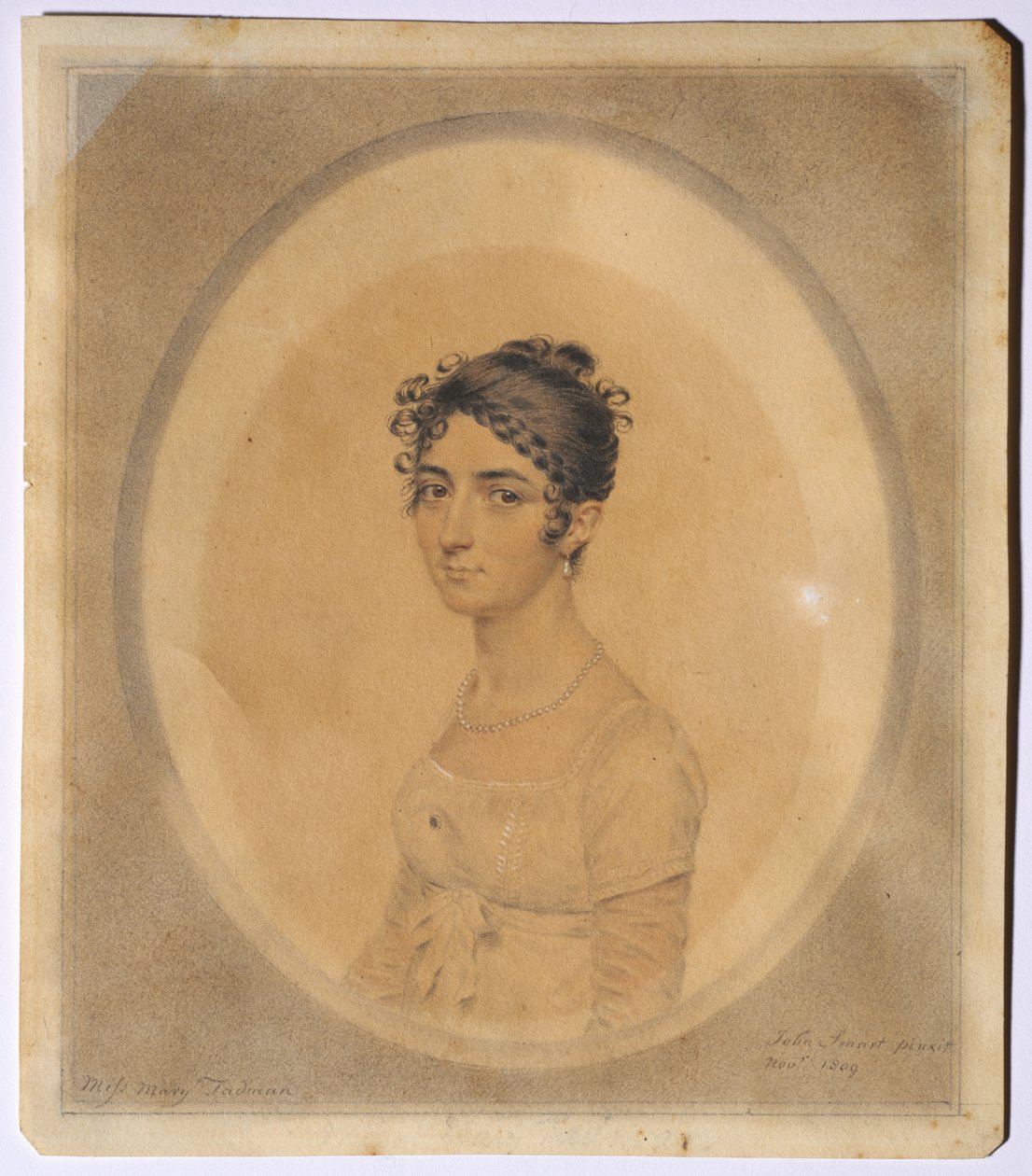 Portret panny Mary Tadman autorstwa John I Smart