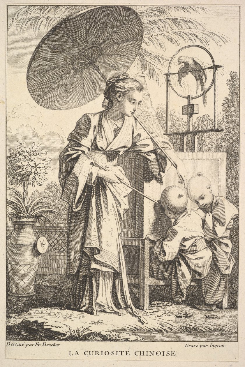 Ciekawostki chińskie, 1741-63. autorstwa John Ingram
