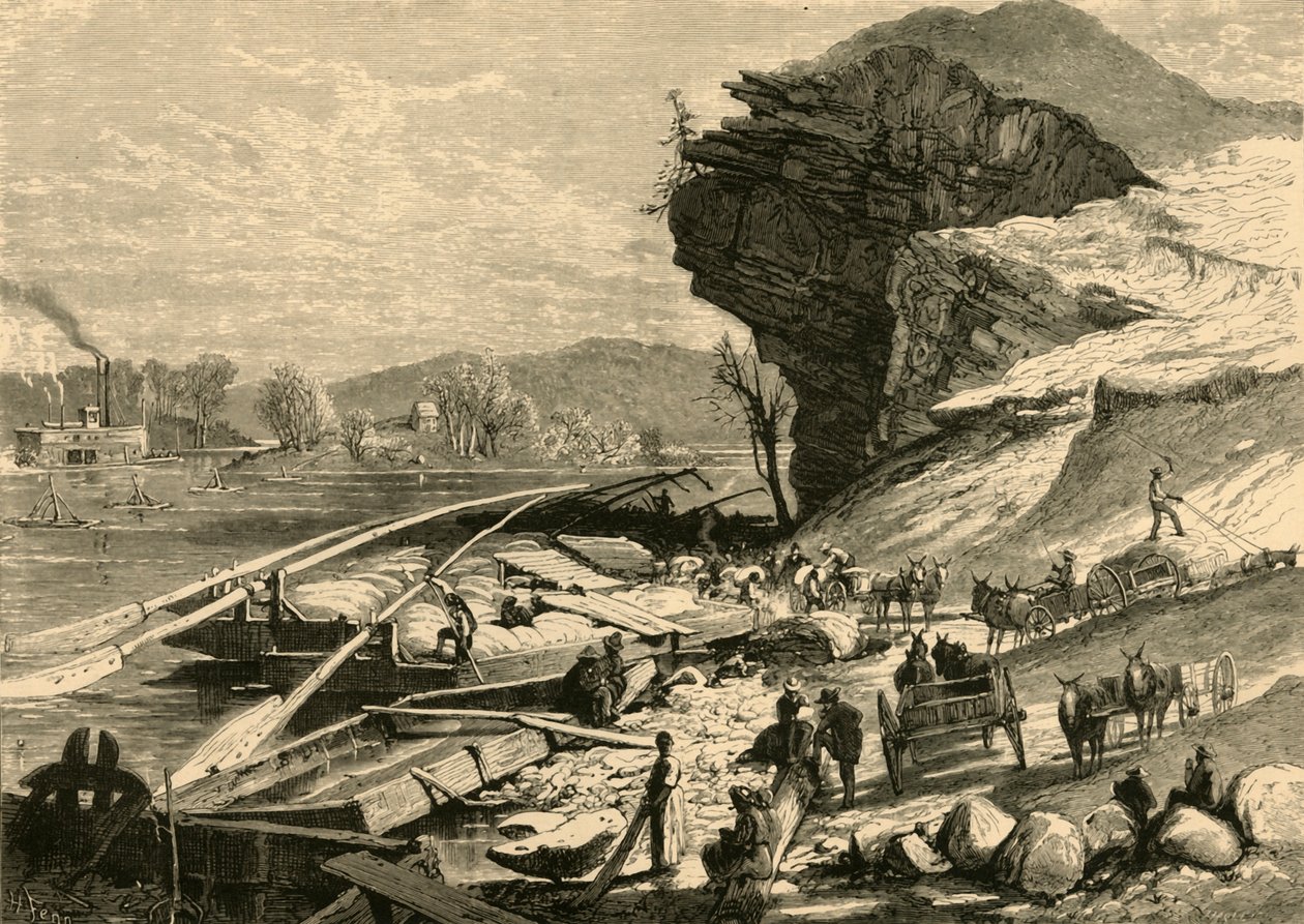 „Tennessee w Chattanooga”, 1872. autorstwa John J. Harley
