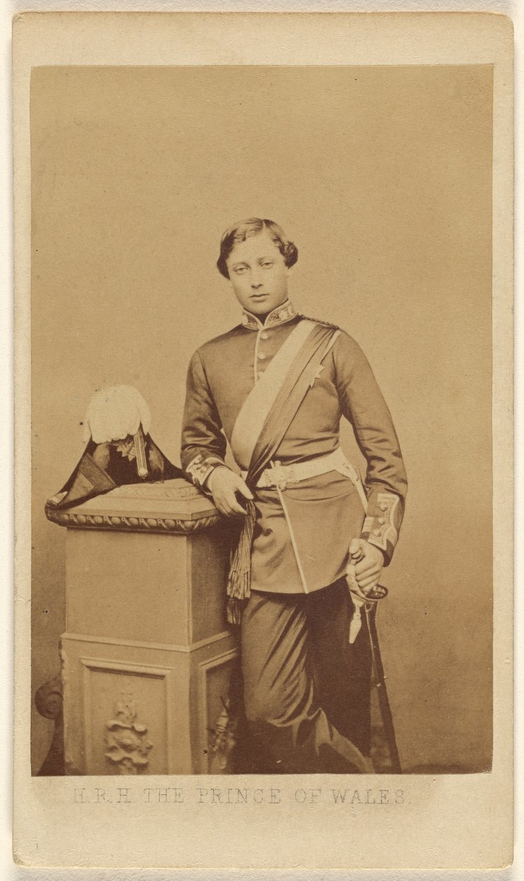 H.R.H. Książę Walii. autorstwa John Jabez Edwin Mayall