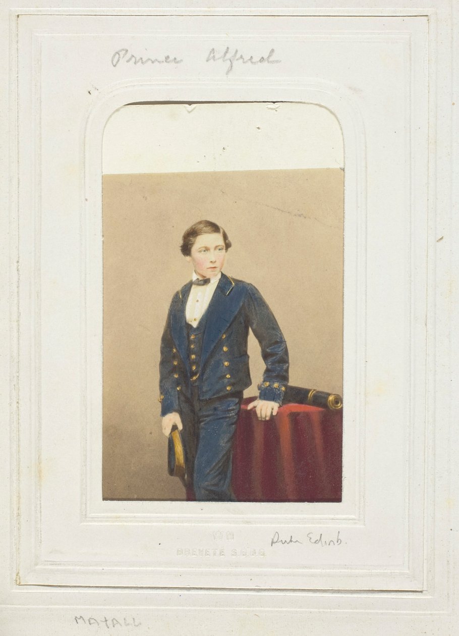 Książę Alfred autorstwa John Jabez Edwin Mayall