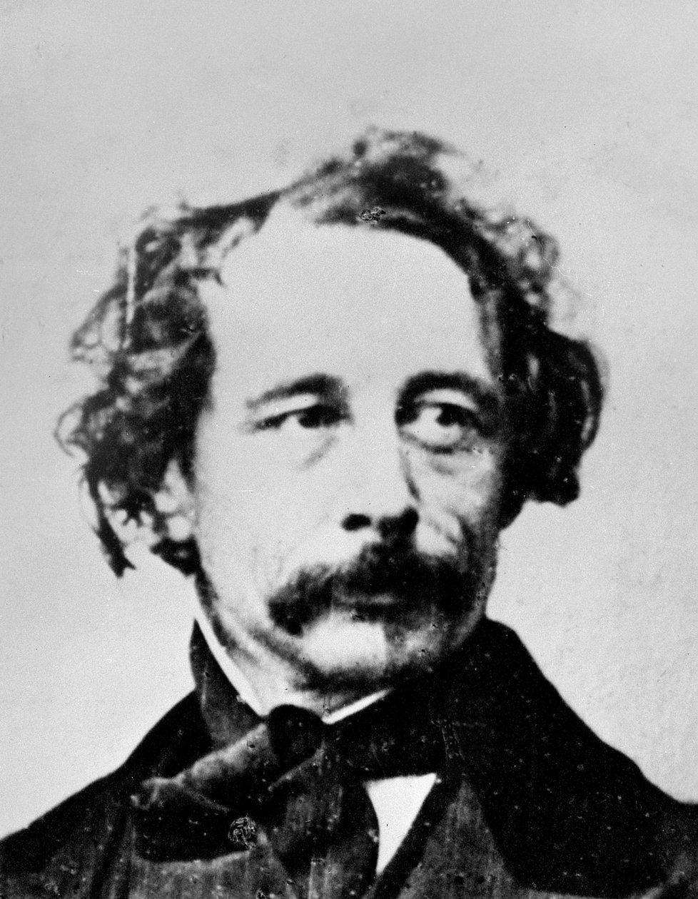 Karol Dickens, ok.1853 autorstwa John Jabez Edwin Paisley Mayall