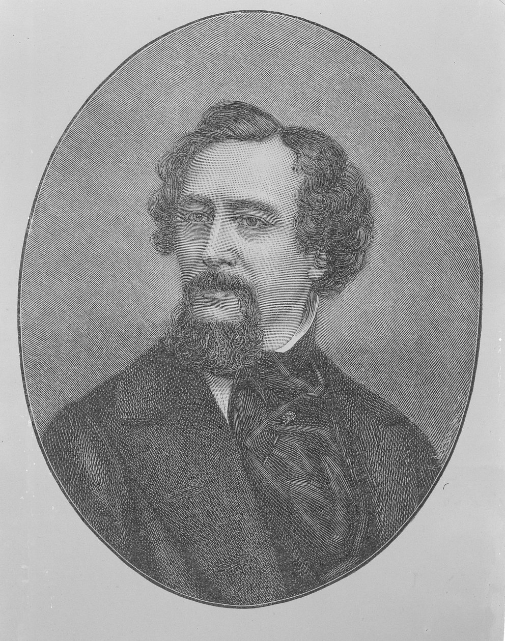 Karol John Huffam Dickens (1812-70) autorstwa John Jabez Edwin Paisley Mayall
