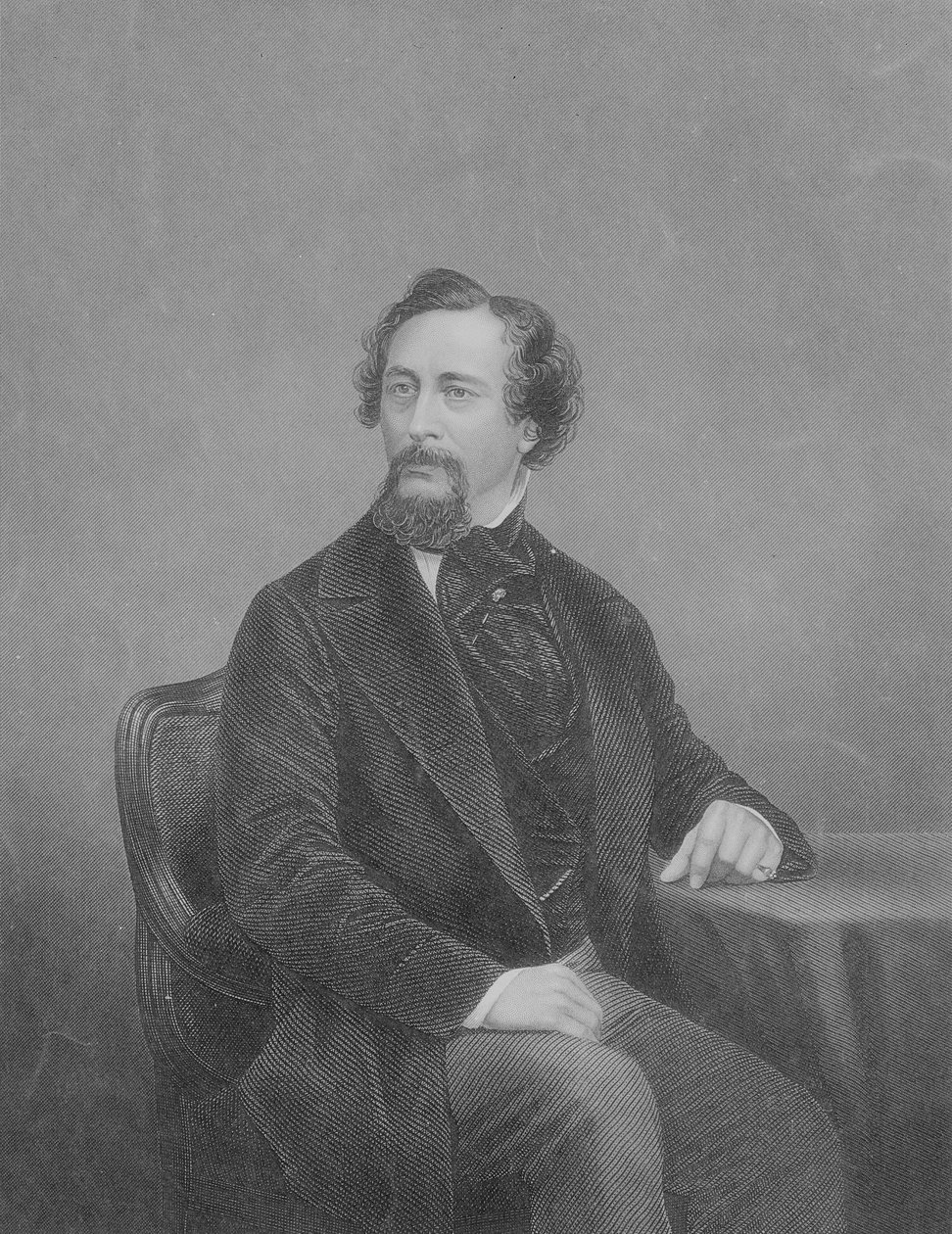Karol John Huffam Dickens (1812-70) autorstwa John Jabez Edwin Paisley Mayall