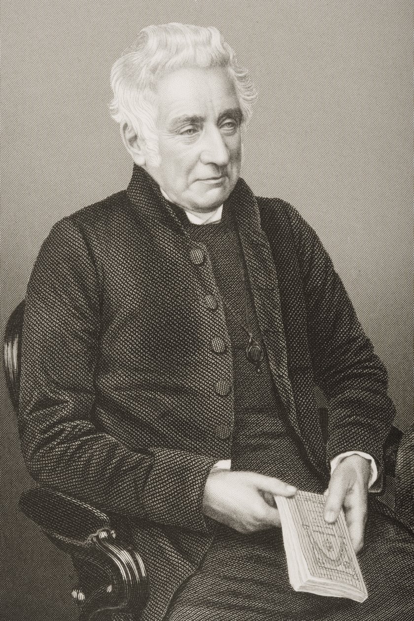 John Lonsdale (1788-1867) grawerowany przez D.J. Pound z fotografii, z „The Drawing-Room of Eminent Personages, Volume 2”, wydanej w Londynie, 1860 autorstwa John Jabez Edwin Paisley Mayall