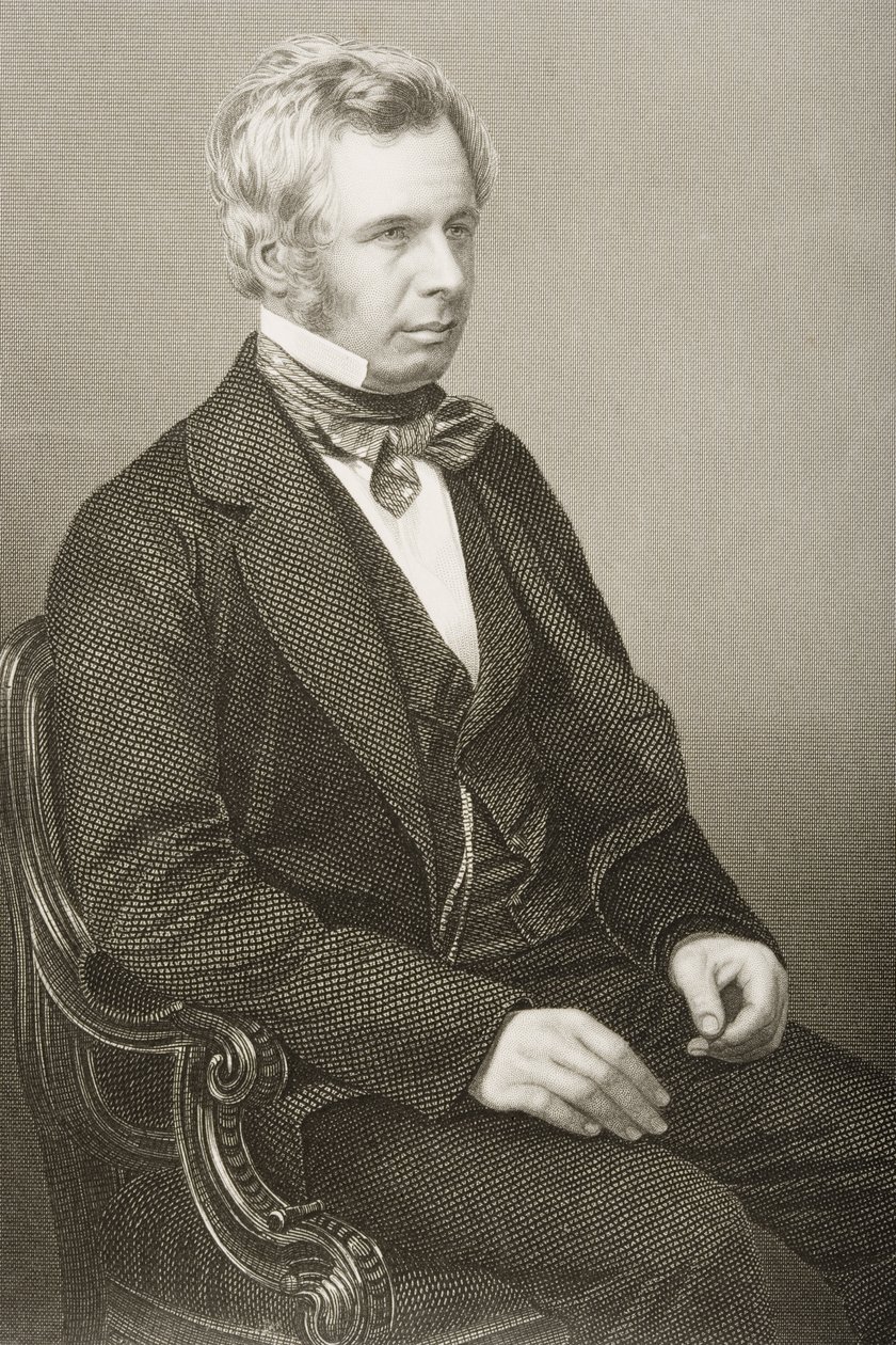 Peter John Locke King (1811-1885) grawerowany przez D.J. Pound z fotografii, z „The Drawing-Room of Eminent Personages, Volume 2”, wydanej w Londynie, 1860 autorstwa John Jabez Edwin Paisley Mayall