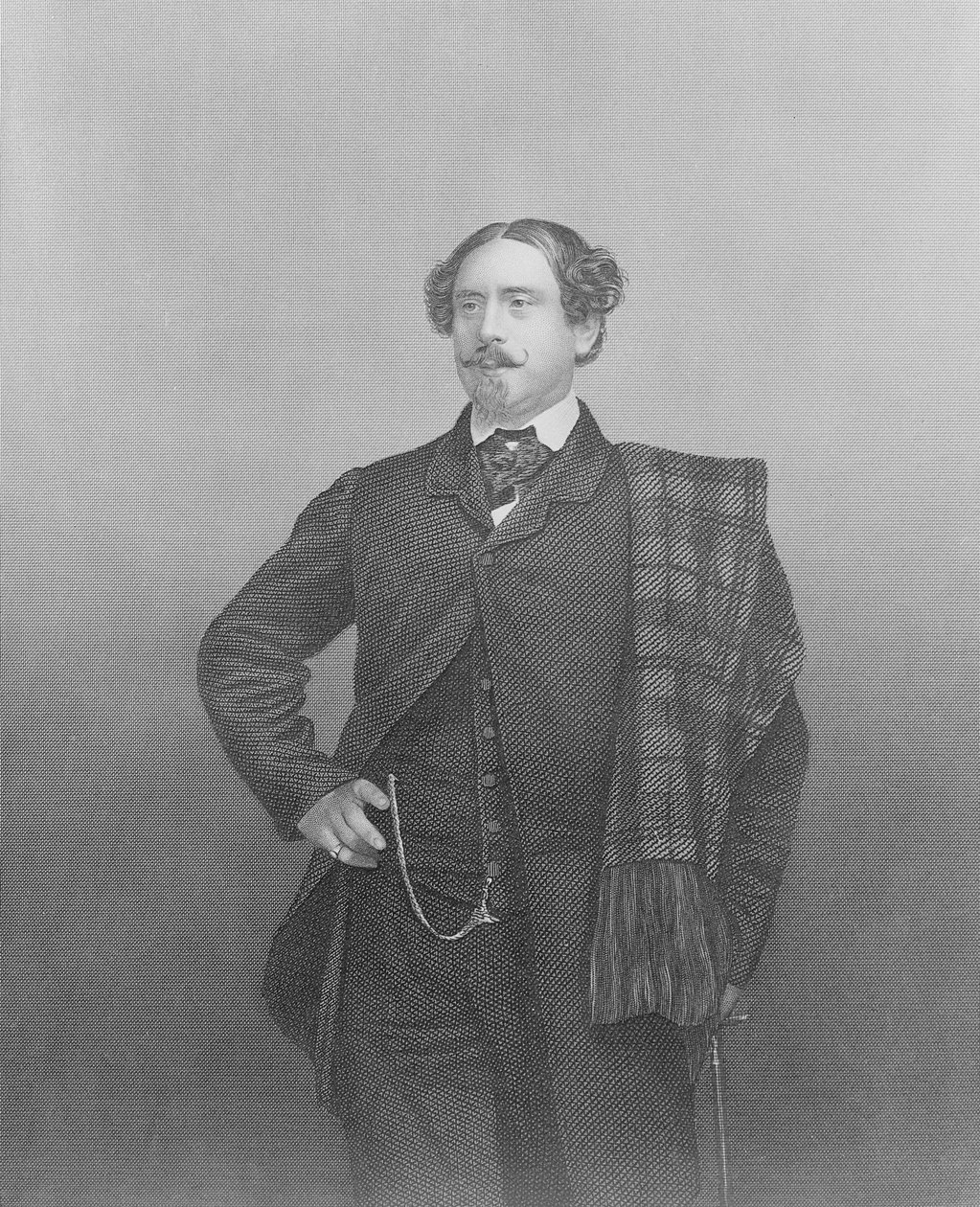 William Harrison, z „Galeria portretów w salonie wybitnych osobistości”, 1861 (rycina na stali) autorstwa John Jabez Edwin Paisley Mayall