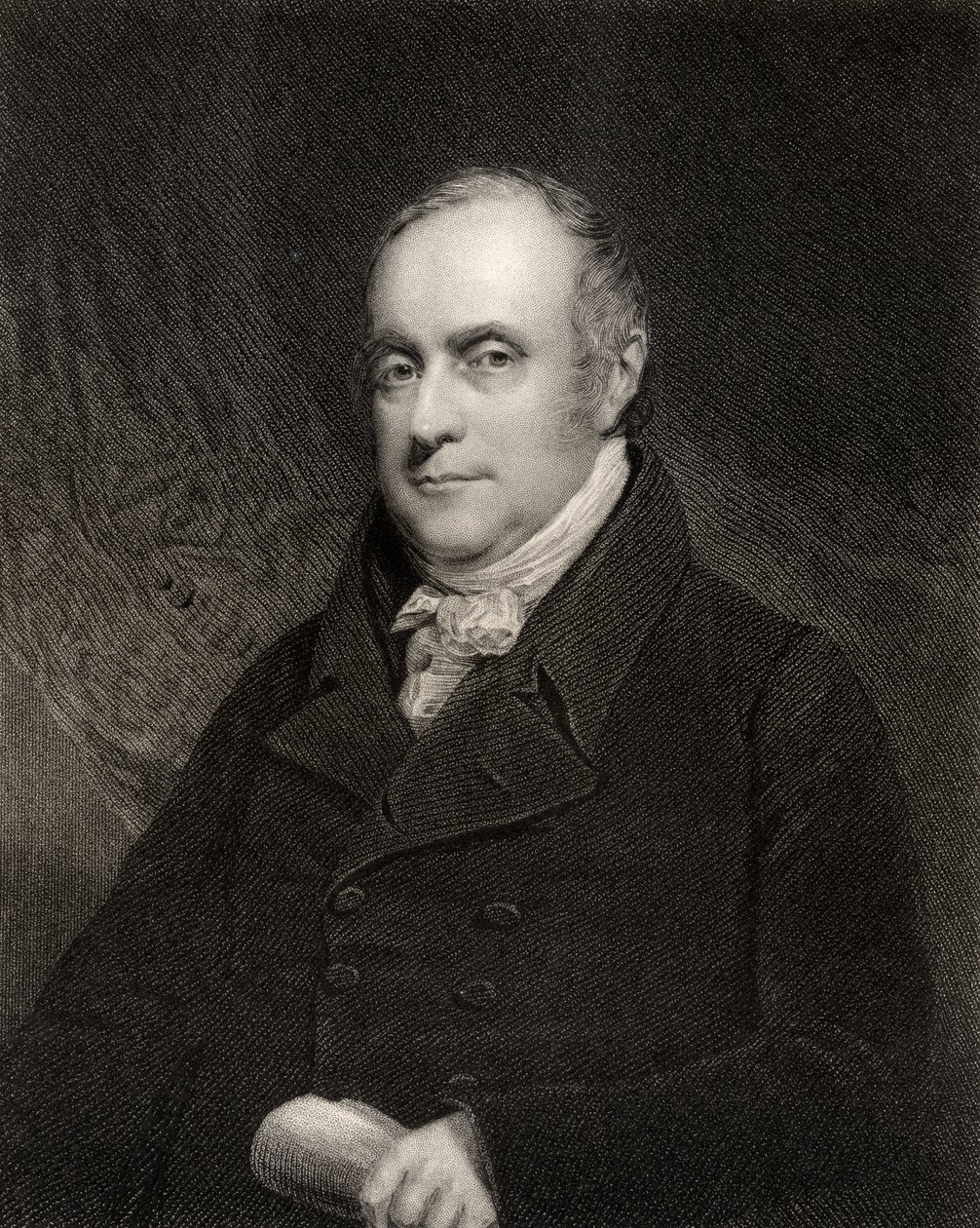Sir Benjamin Hobhouse, 1. baronet, ryty przez Johna Cochrana (fl.1821-65), z „Narodowej Galerii Portretów”, wydana ok. 1835 autorstwa John Jackson