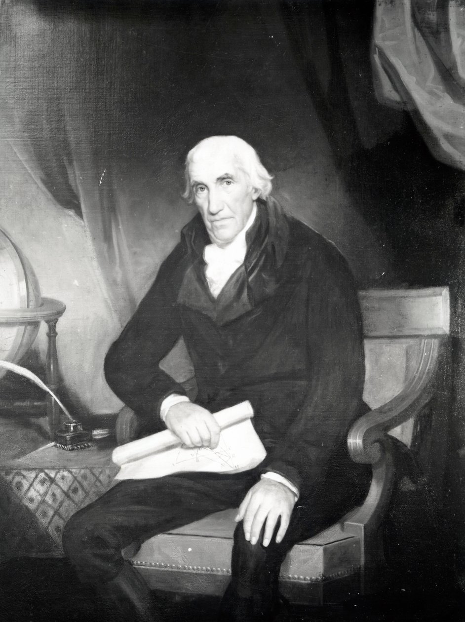 Asak Delby (1744-1824) autorstwa John James Halls