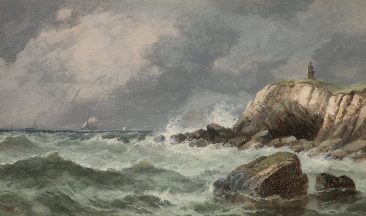 Mamrocze, zatoka Swansea autorstwa John James Wilson