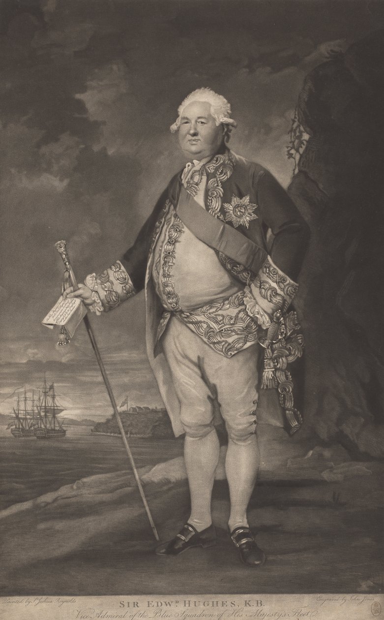 Sir Edwarda Hughesa autorstwa John Jones