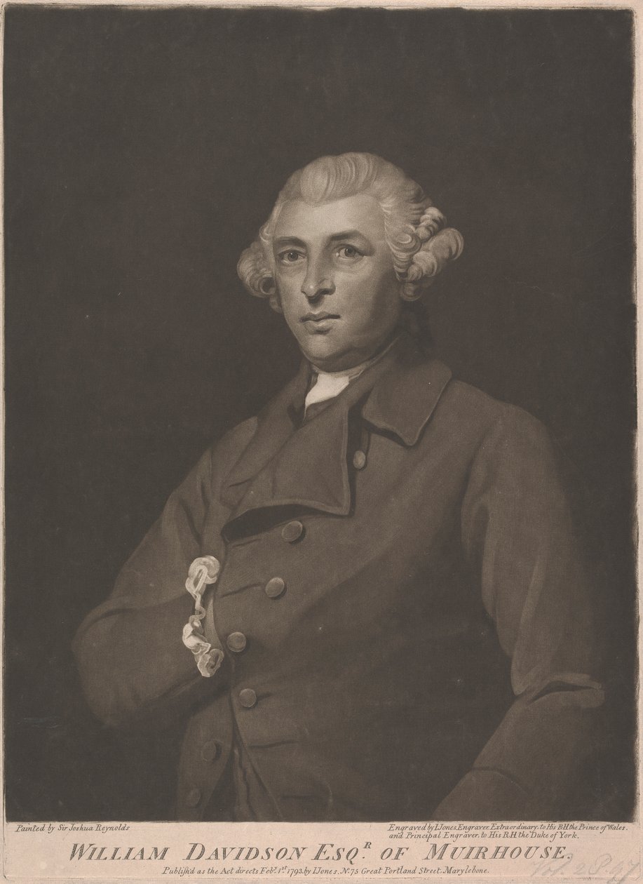 Williama Davidsona z Muirhouse autorstwa John Jones