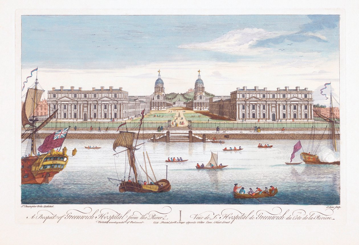 Szpital w Greenwich autorstwa John June