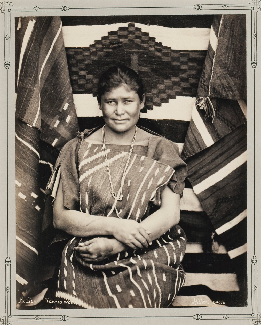 Hedipa, kobieta z plemienia Navajo autorstwa John K. Hillers