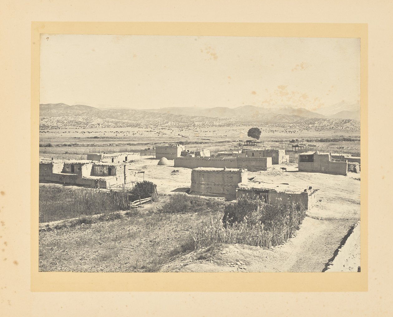 Pueblo Nambé autorstwa John K. Hillers