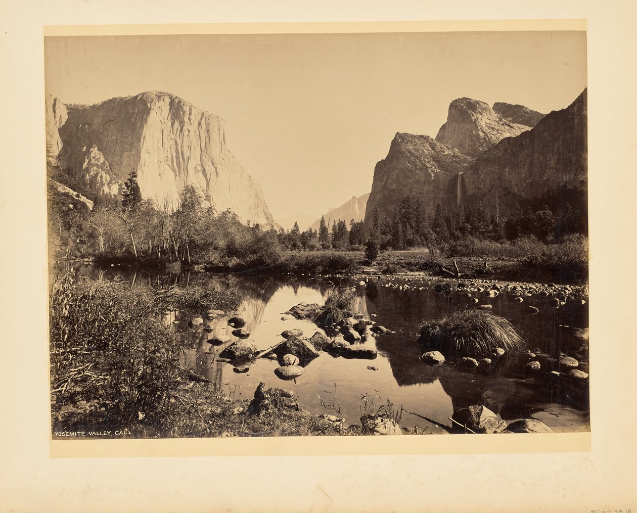 Dolina Yosemite, Kalifornia autorstwa John K. Hillers