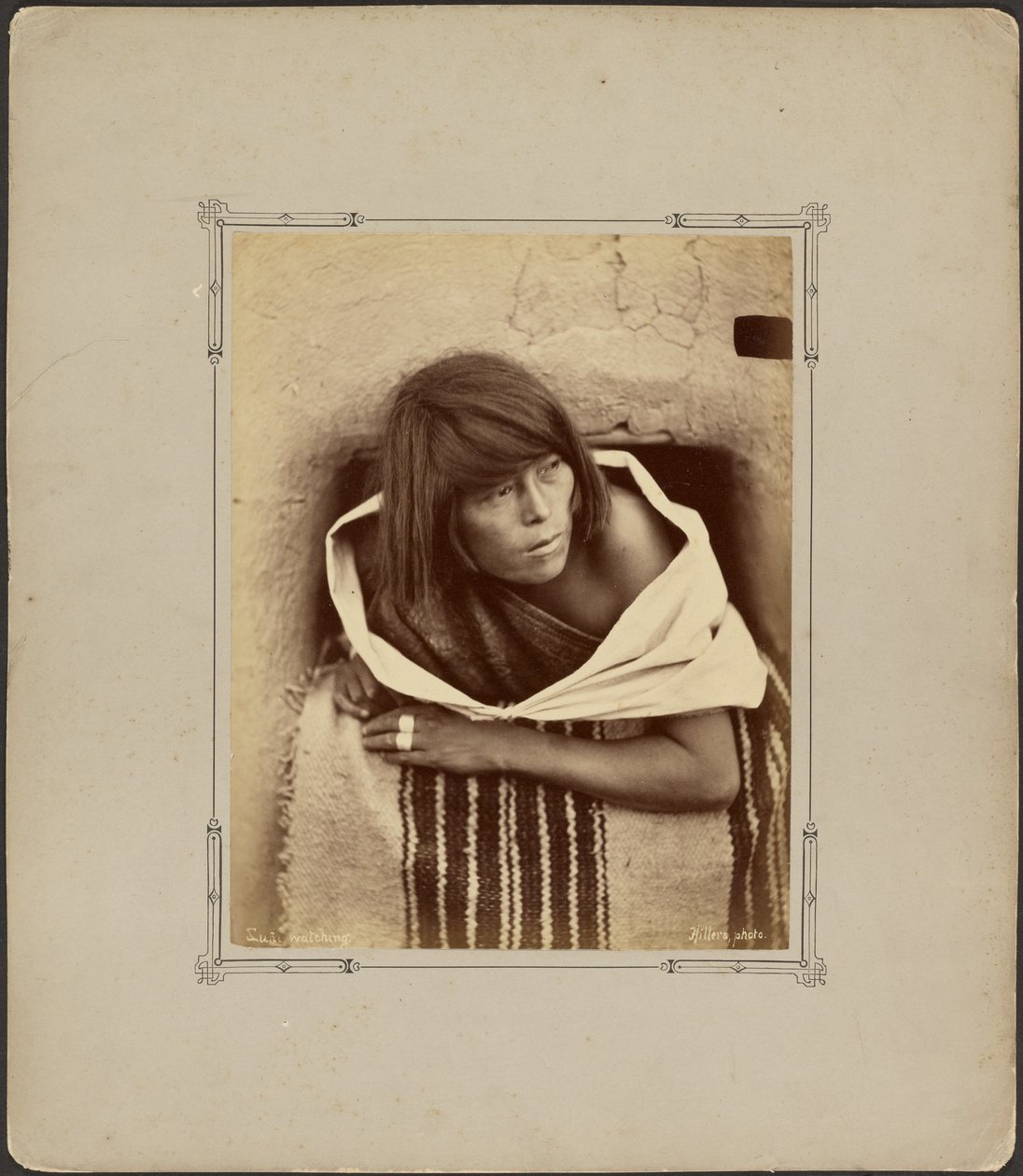 Zuni, oglądanie. autorstwa John K. Hillers