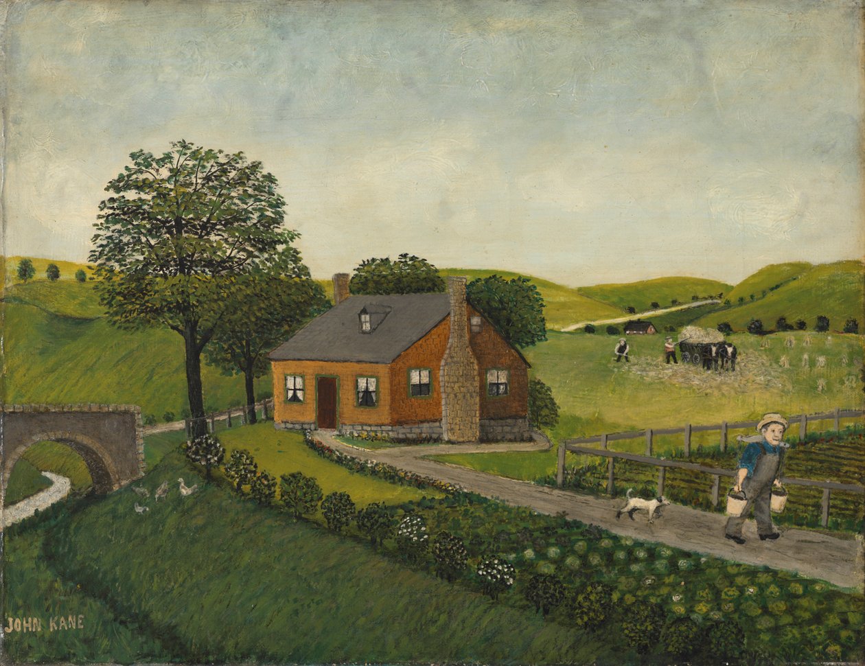 Gospodarstwo rolne autorstwa John Kane