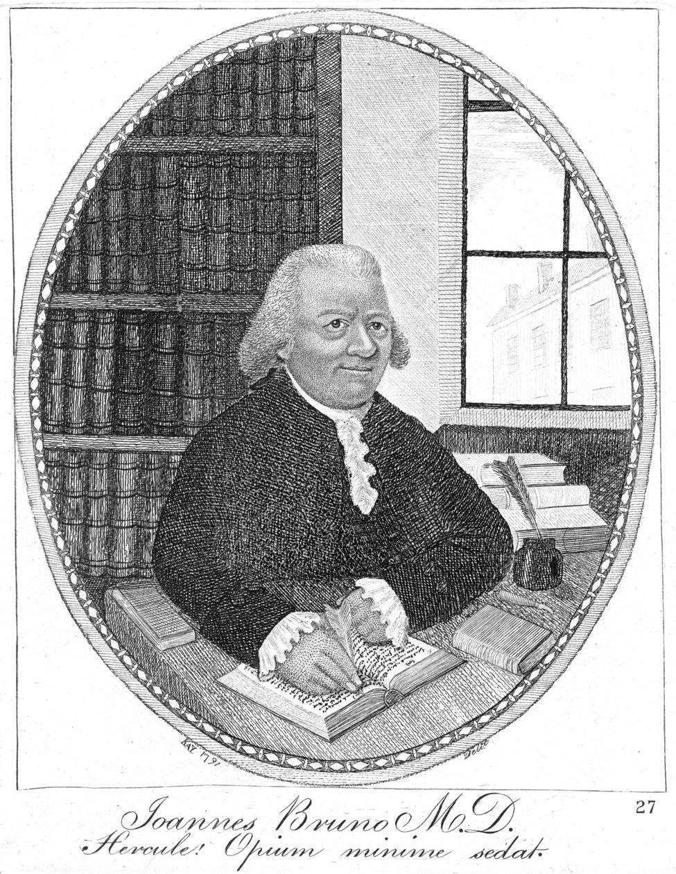 John Brown, szkocki lekarz, 1791 autorstwa John Kay