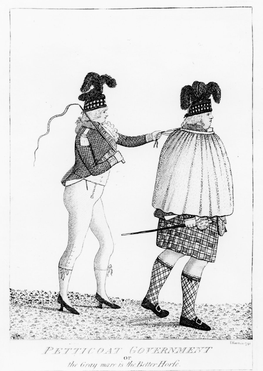 Rząd halki lub siwa klacz to lepszy koń, 1795 autorstwa John Kay