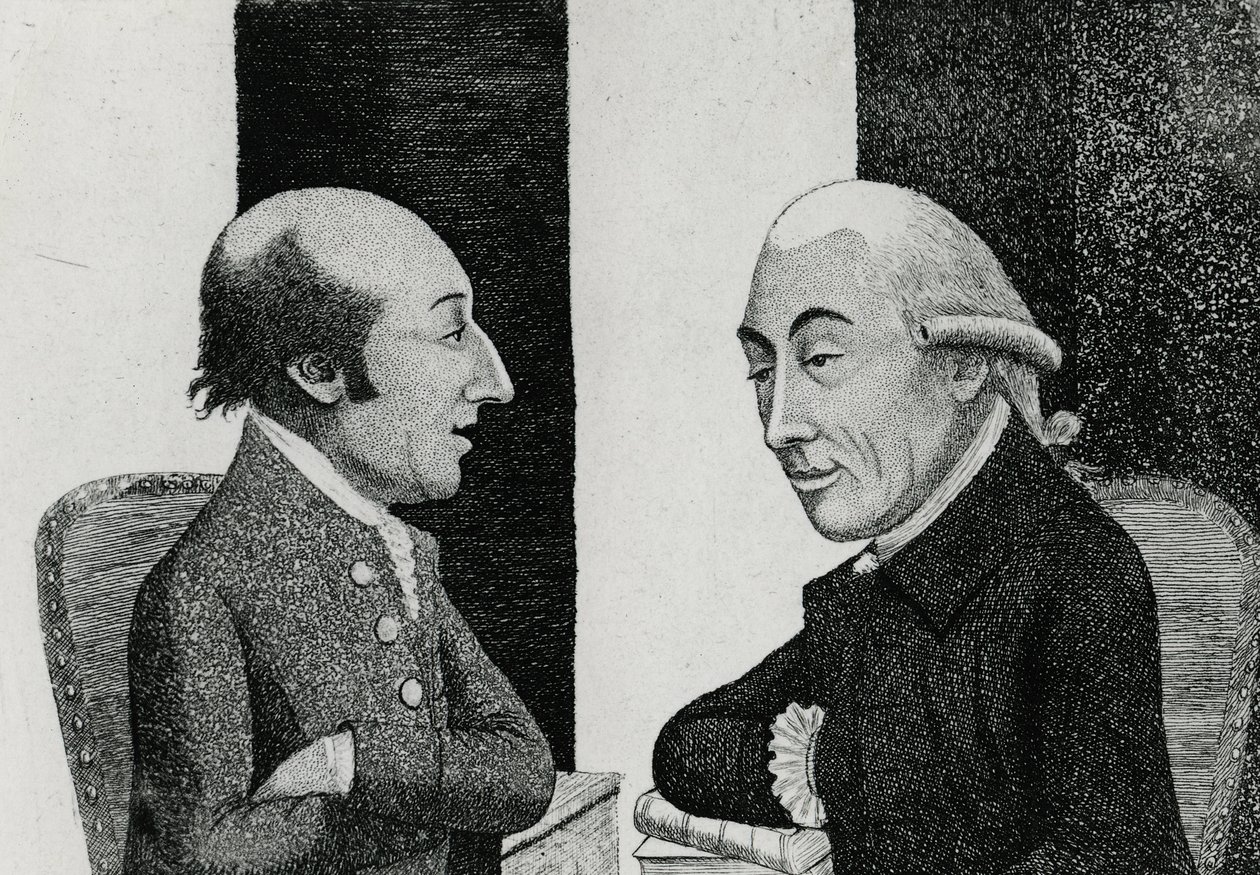 Filozofowie, 1787 autorstwa John Kay