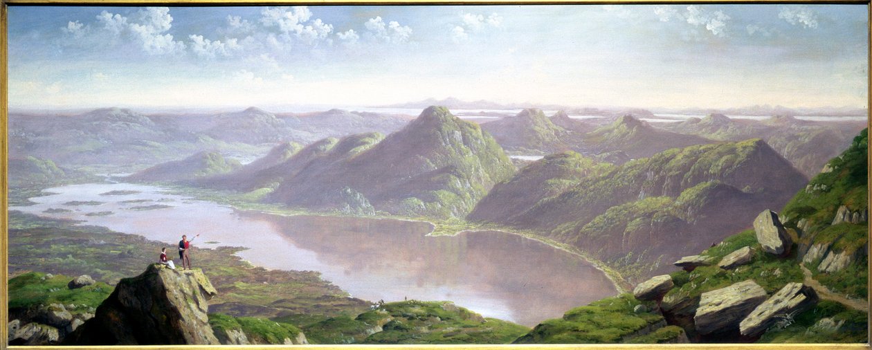 Widok południowo-zachodni z Ben Lomond autorstwa John Knox