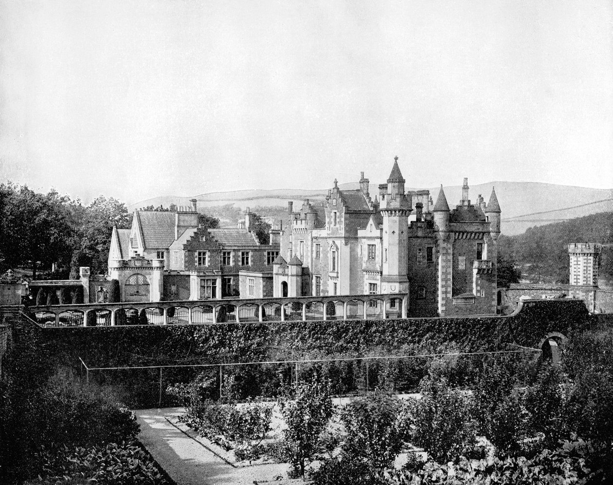Abbotsford, Szkocja, 1893. autorstwa John L. Stoddard