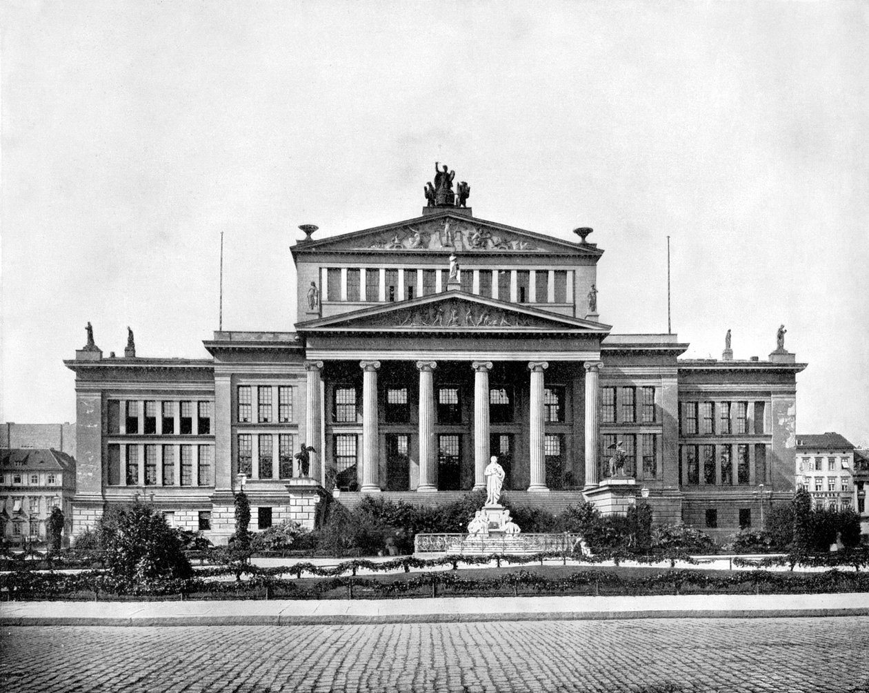 Teatr Komediowy, Schiller Platz, Berlin, 1893. autorstwa John L. Stoddard