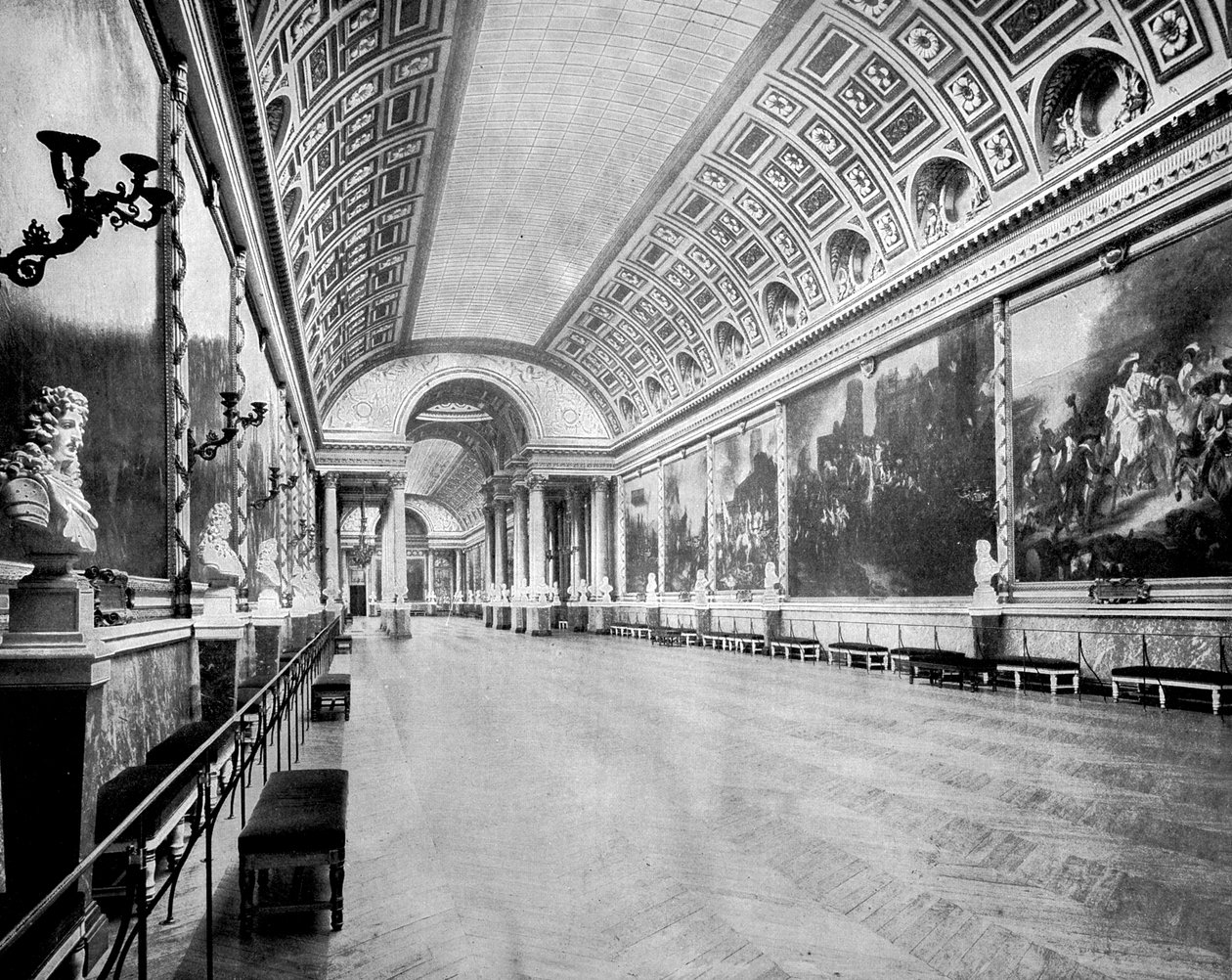 Galeria bitew, Wersal, Francja, 1893. autorstwa John L. Stoddard