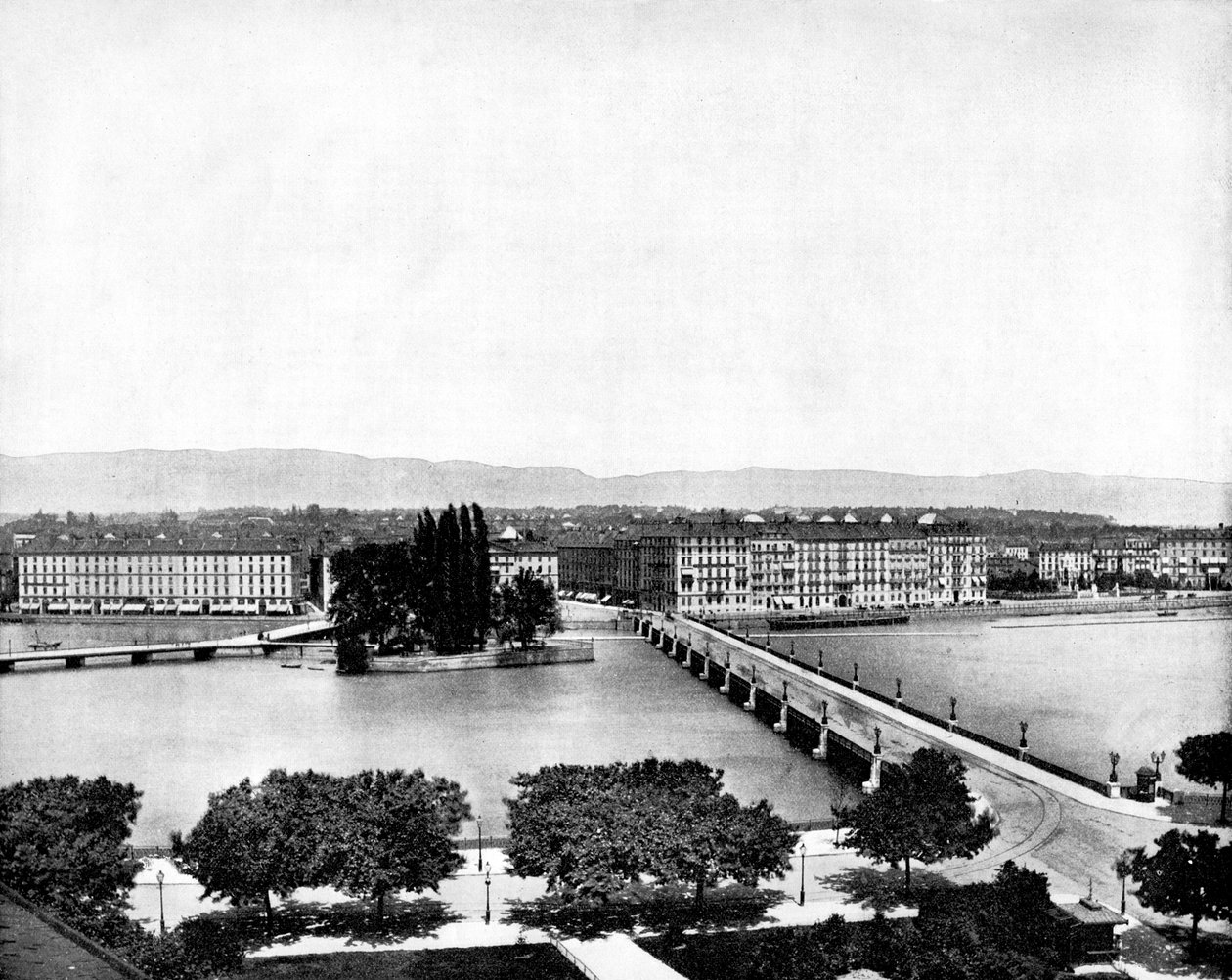 Genewa, Szwajcaria, 1893. autorstwa John L. Stoddard
