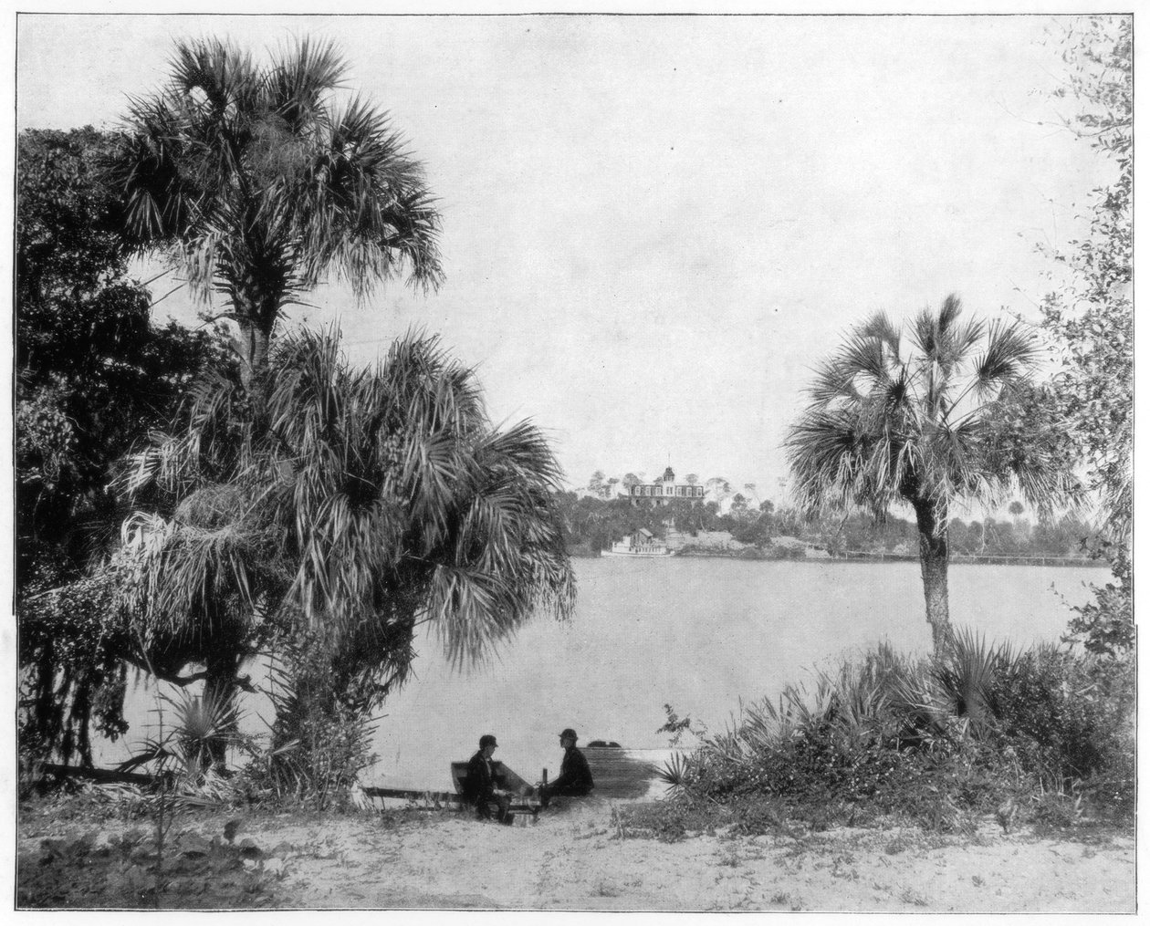Indian River, Floryda, koniec XIX wieku autorstwa John L. Stoddard