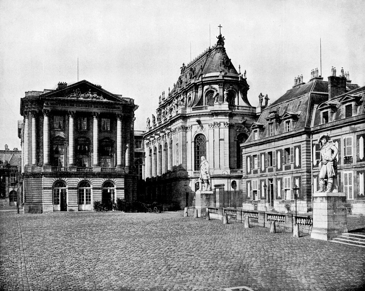 Pałac w Wersalu, Francja, 1893. autorstwa John L. Stoddard