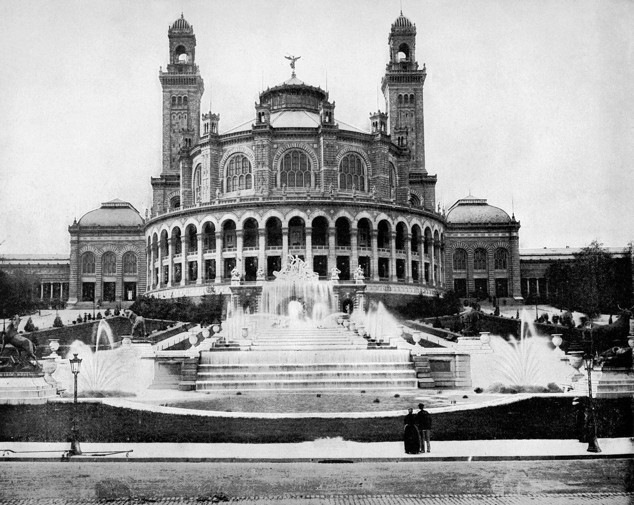 Trocadero, Paryż, 1893. autorstwa John L. Stoddard