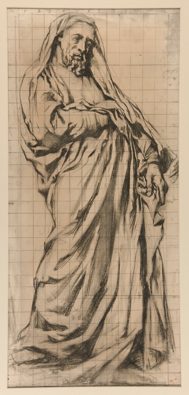 Studium dla Kościoła Trójcy: Jeremiasz autorstwa John La Farge