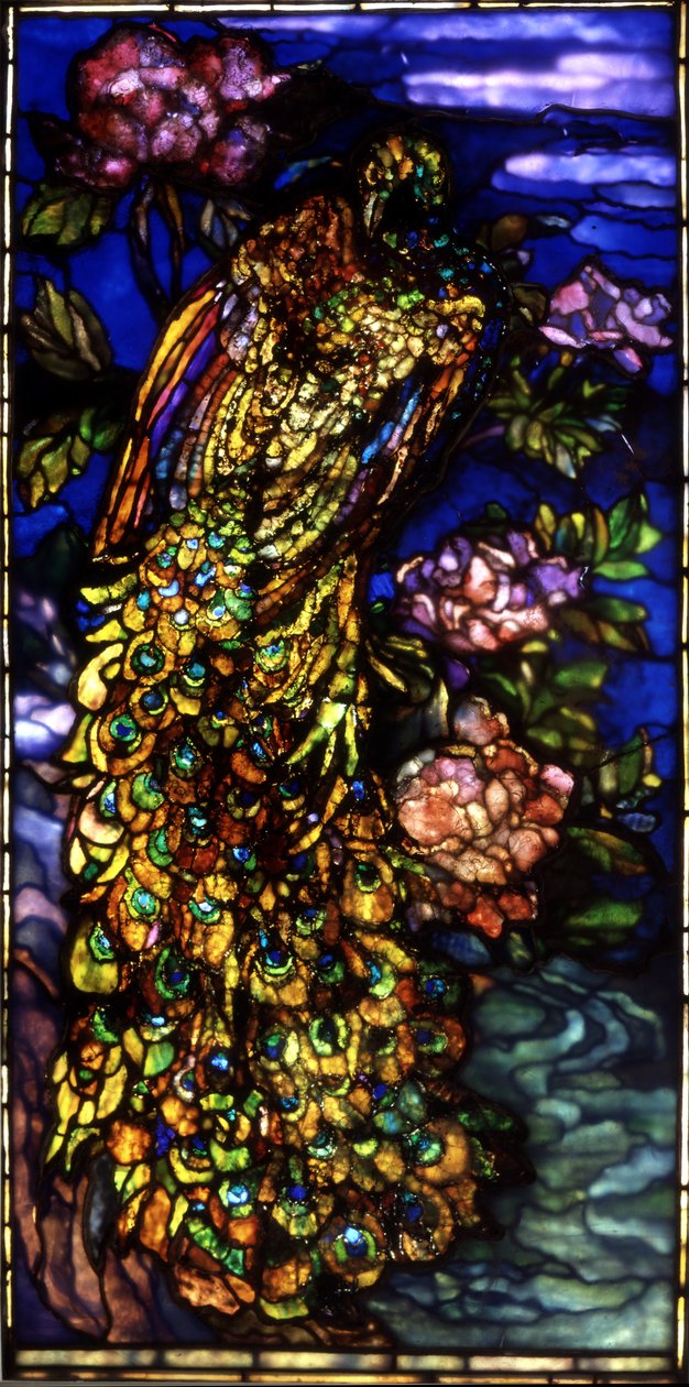 Pawi Okno, 1892-1908 autorstwa John La Farge or Lafarge