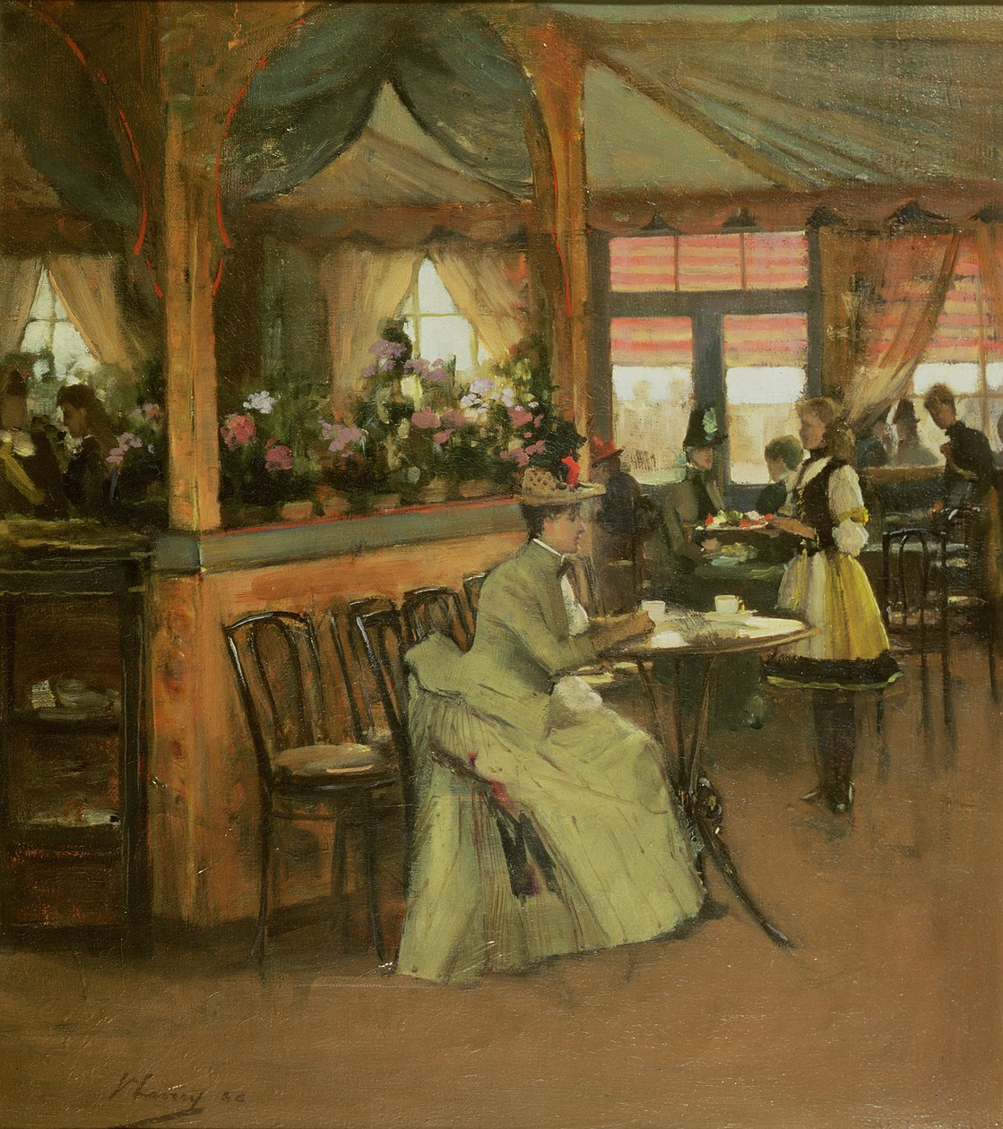 Filiżanka Czekolady, 1888 autorstwa John Lavery