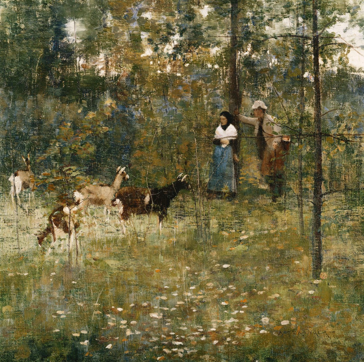 Obcy autorstwa John Lavery