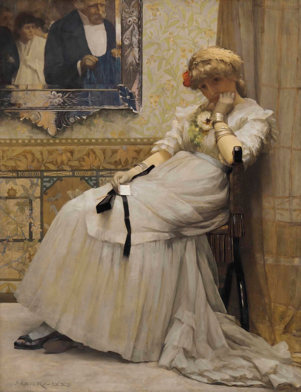 Po tańcu autorstwa John Lavery