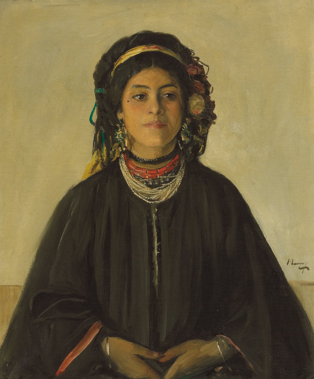 Aida, mauretańska pokojówka autorstwa John Lavery