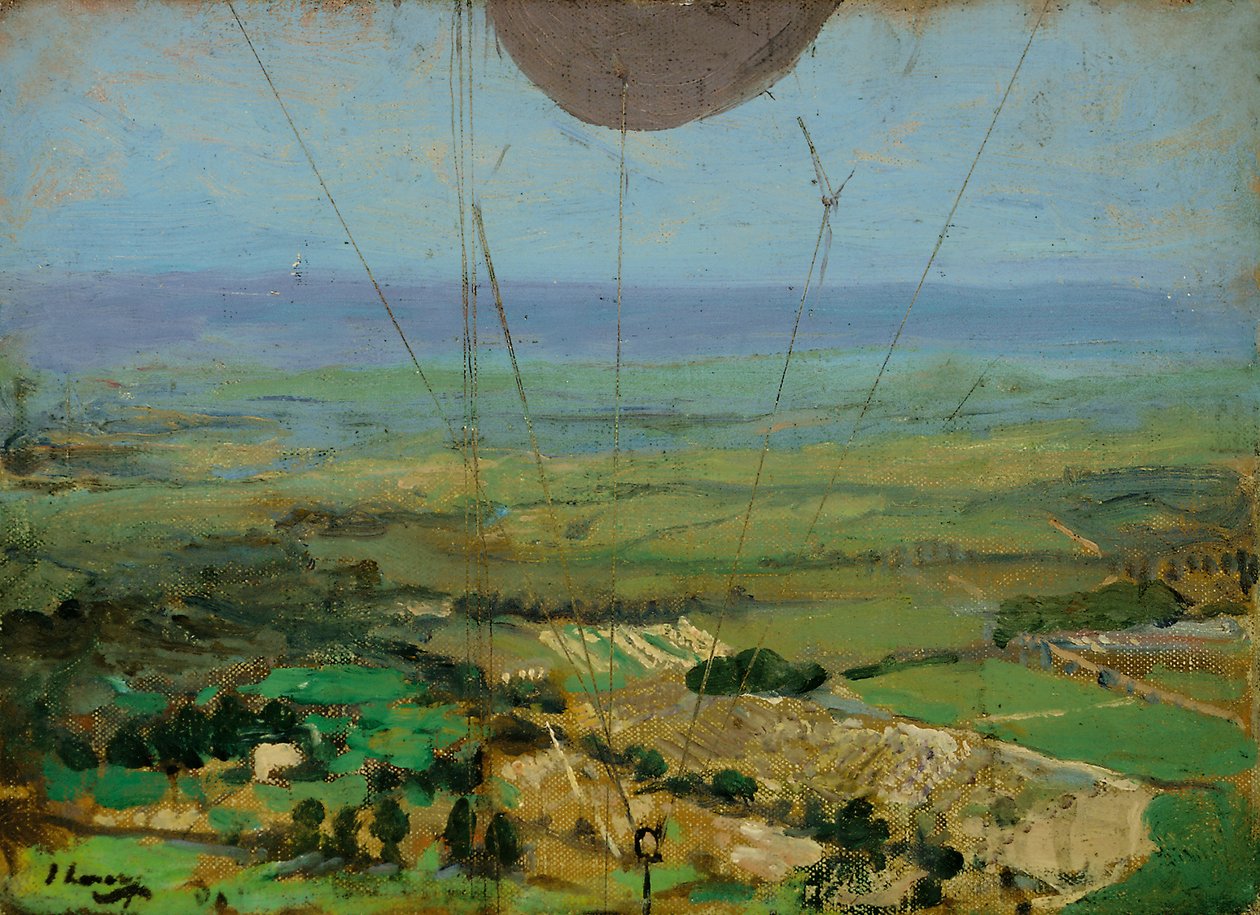 Z balonu latawca, Roehampton autorstwa John Lavery