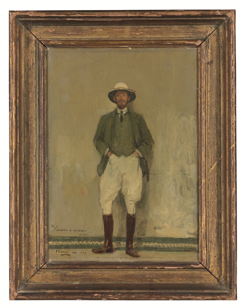 Portret Waltera B. Harrisa, ok. 1907 (olej na płótnie) autorstwa John Lavery