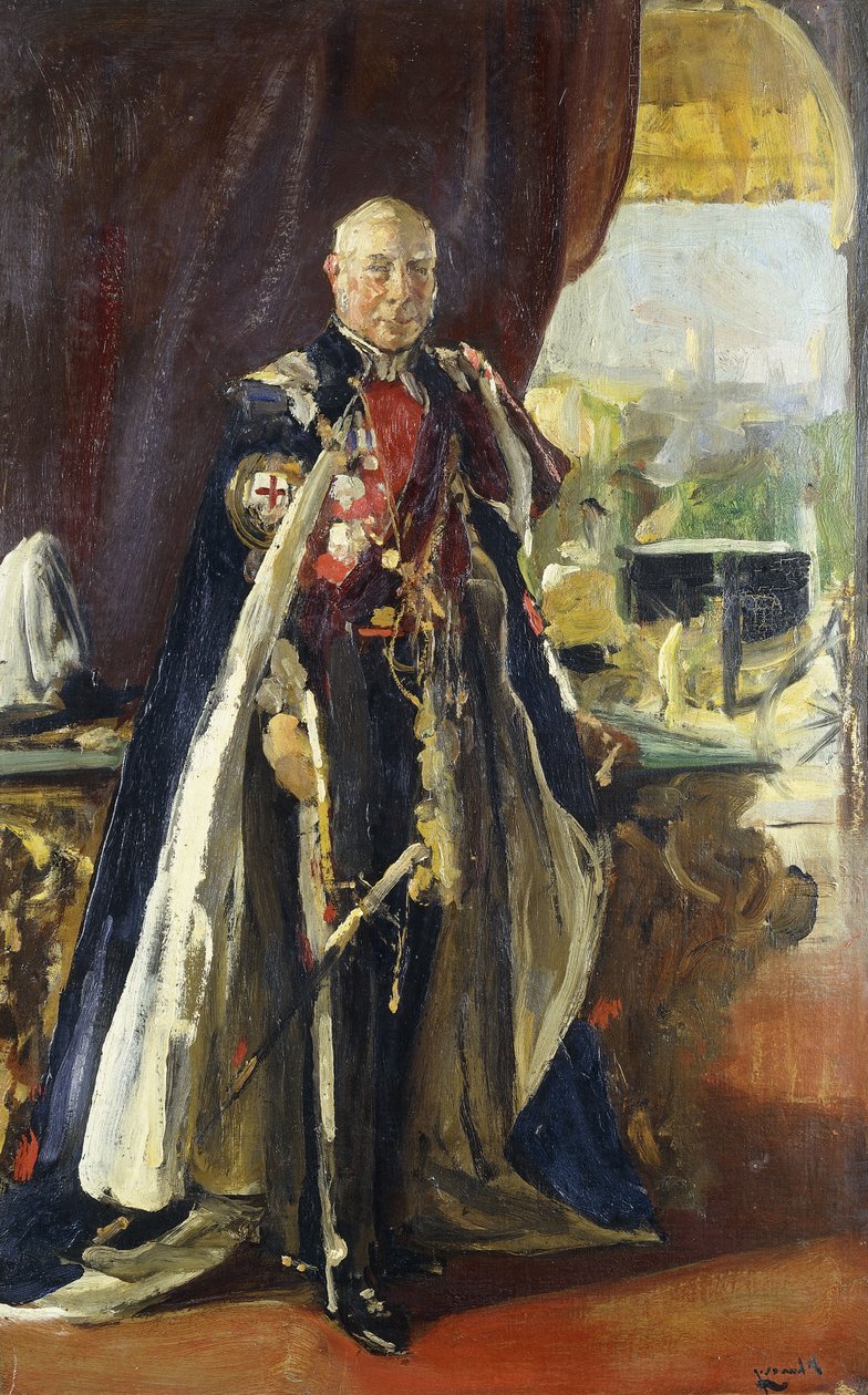 Portret hrabiego Lonsdale, K autorstwa John Lavery