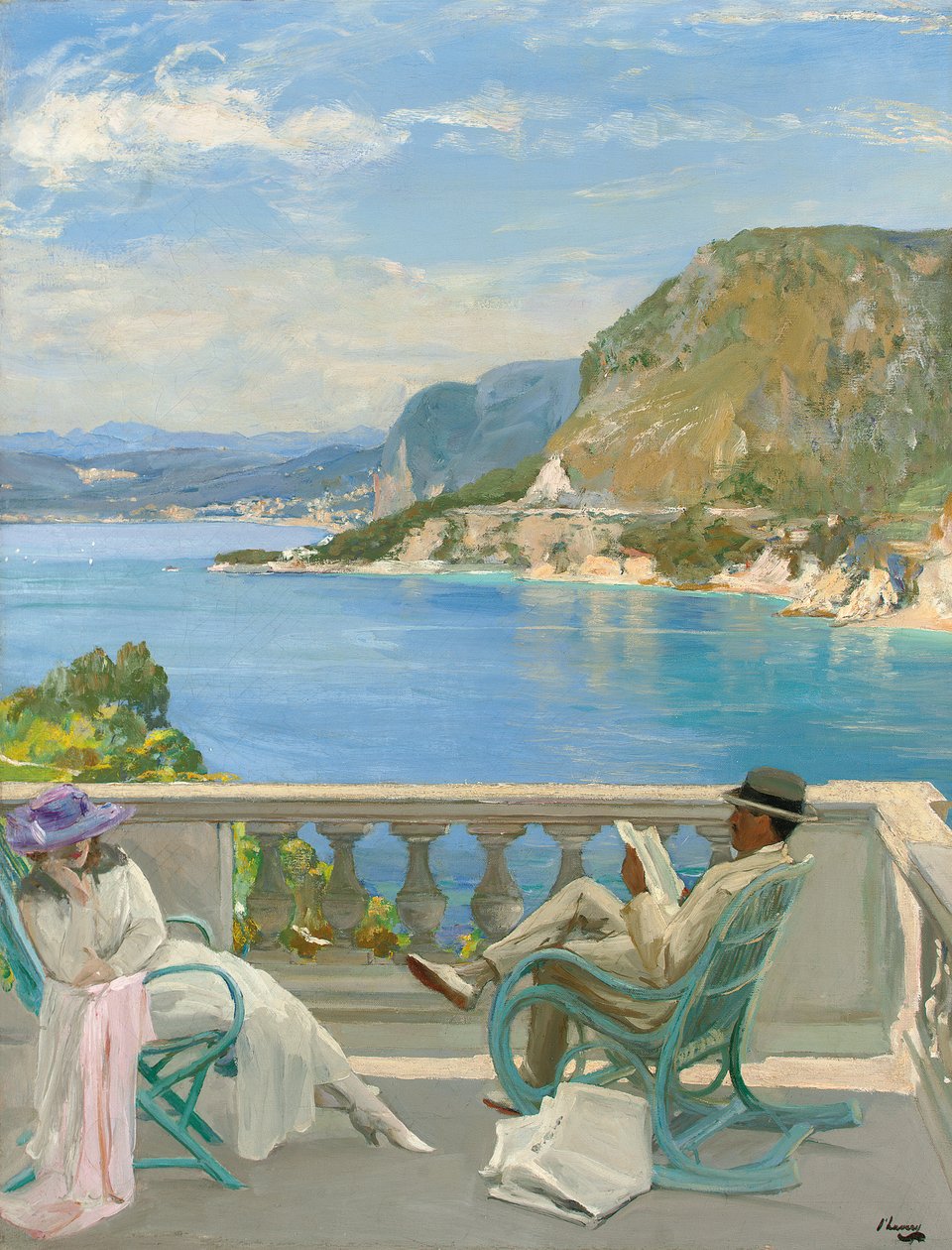Miesiąc miodowy autorstwa John Lavery