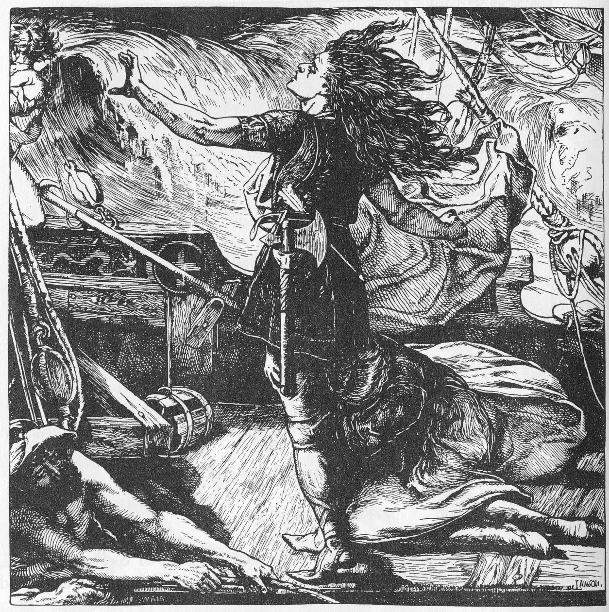 Ariadna (Ariana) autorstwa John Lawson