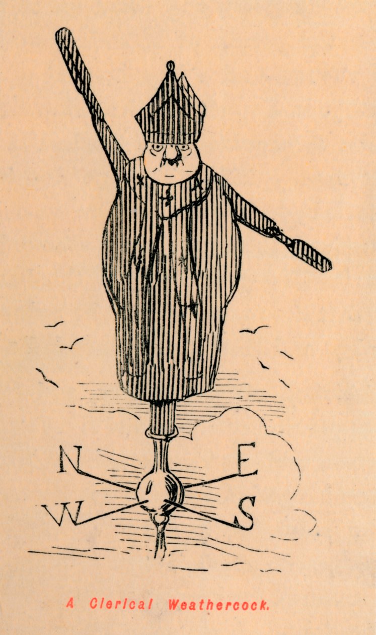 Kurek duchowny, c1860, c1860 autorstwa John Leech