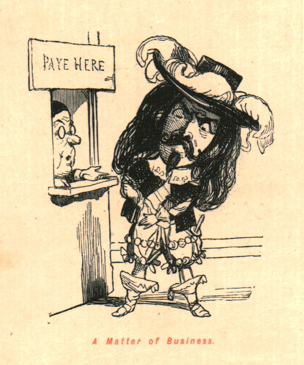 Sprawa biznesu, 1897. autorstwa John Leech