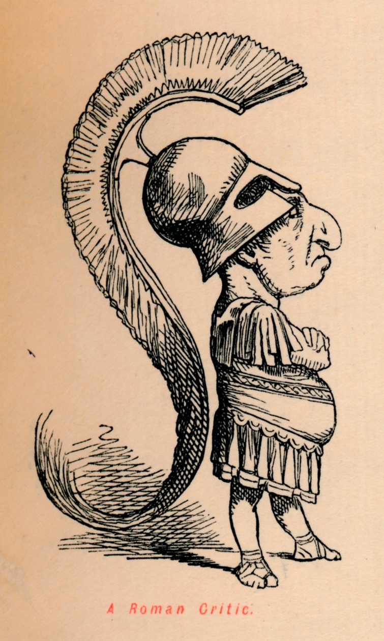 Krytyk rzymski, 1852 r. autorstwa John Leech