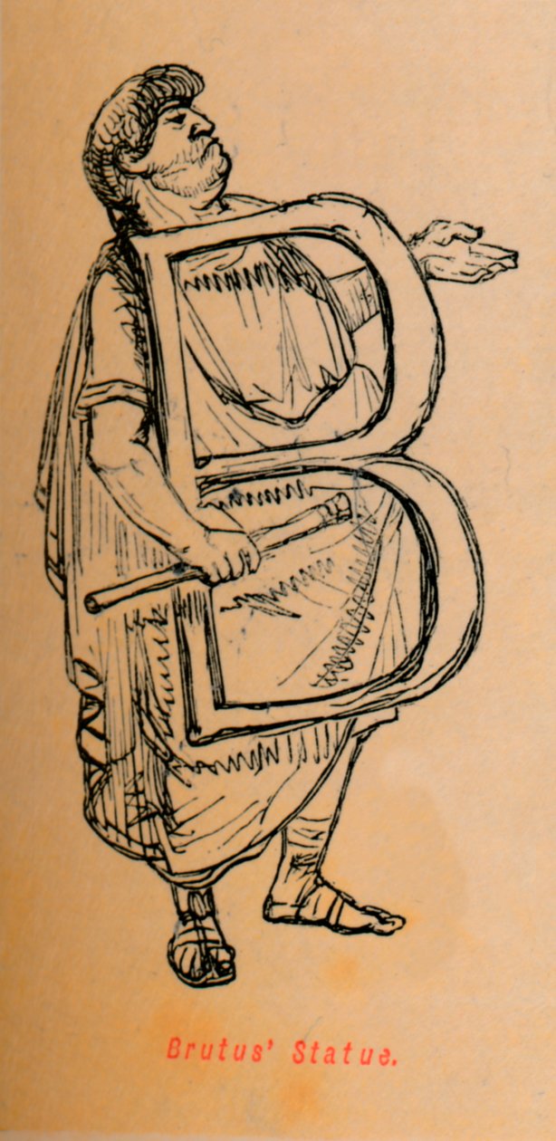 Stan Brutusa, 1852 r. autorstwa John Leech