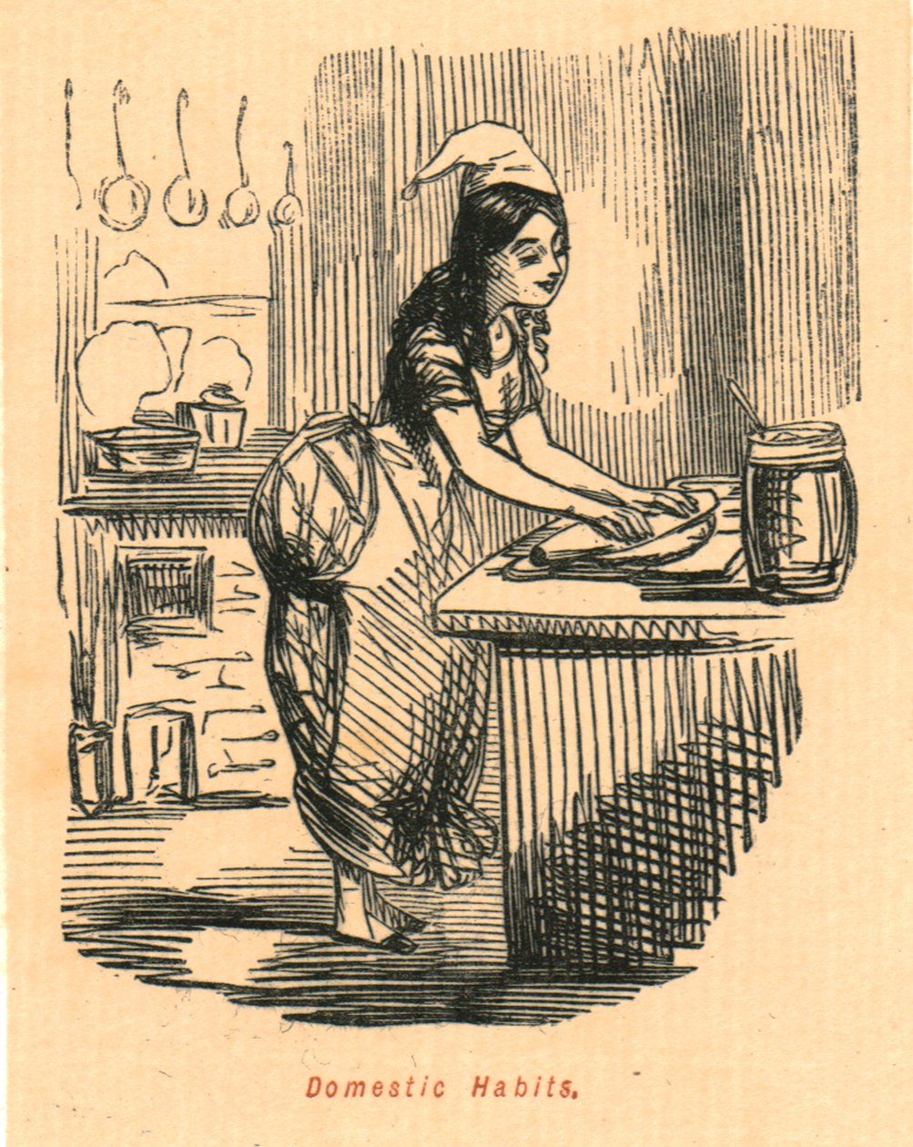 Nawyki domowe, 1897. autorstwa John Leech