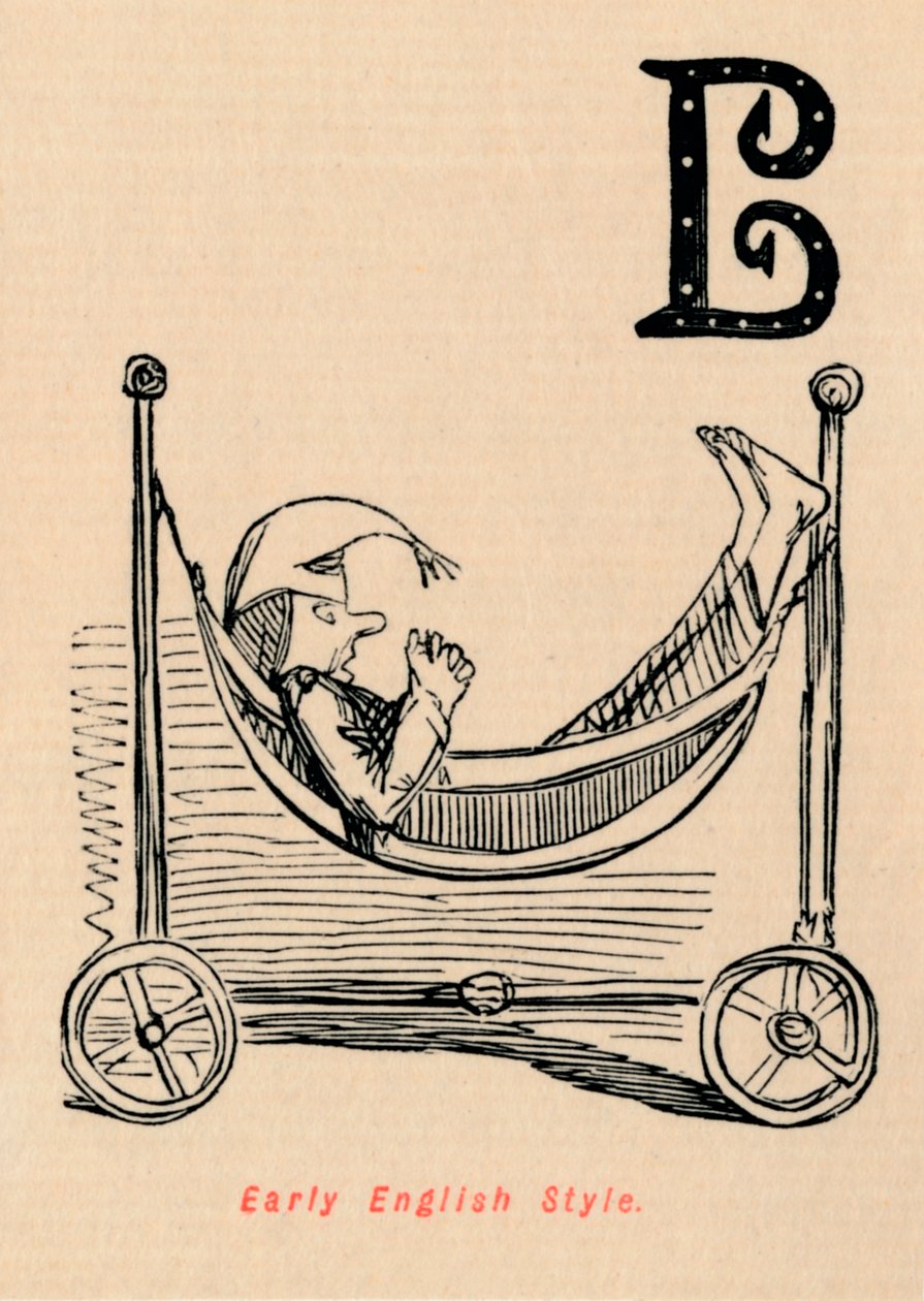 Wczesny styl angielski, c1860, c1860 autorstwa John Leech